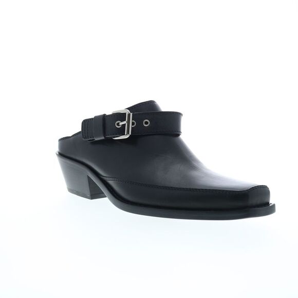 Diesel Mens D-Santiago Mule L Black Shoes (NWT) - Picture 2 of 7